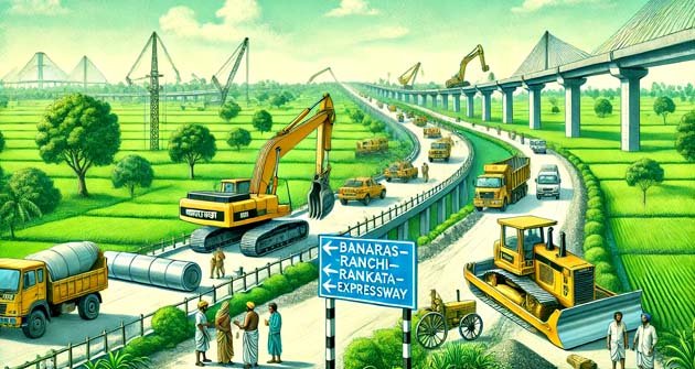 Banaras-Ranchi-Kolkata Expressway: जमीन अधिग्रहण को NHAI की मंजूरी, मिलेगा 4 गुना मुआवजा